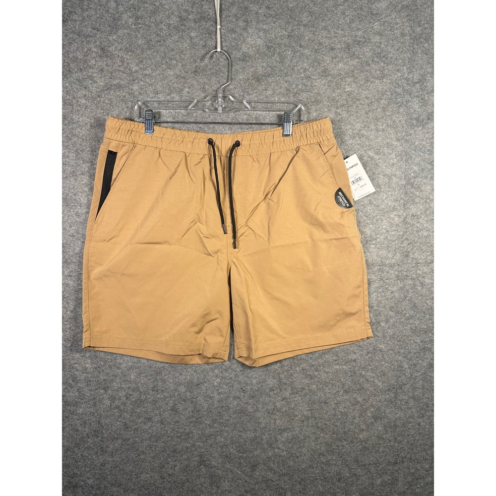 Southpole Standard Issue Mens XL Shorts Casual Tan‎ Khaki Drawstring